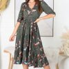 Dresses JAASE | Eve - Birds Paradise Midi Dress