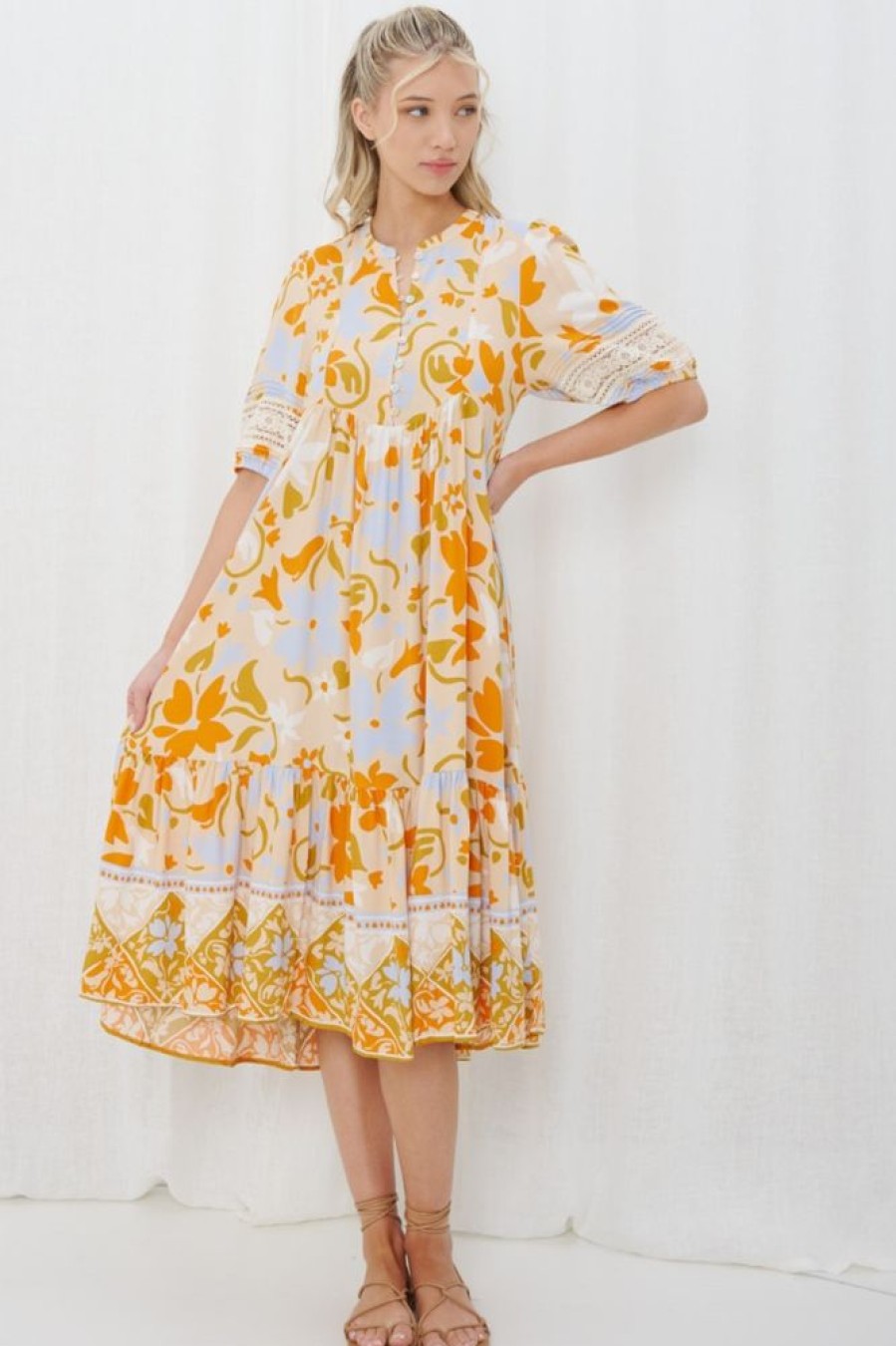 Dresses Salty Crush | Justine Midi Dress