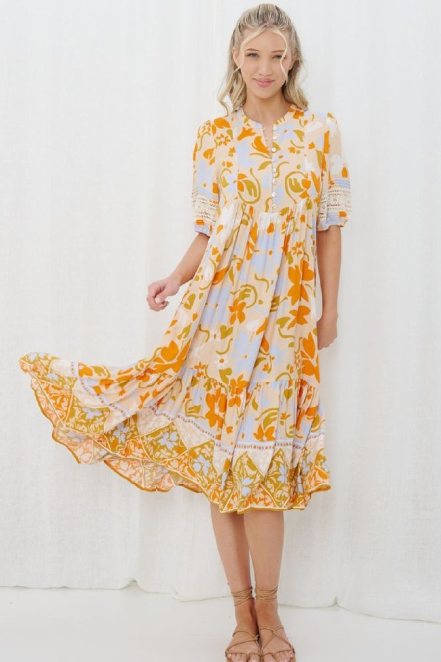 Dresses Salty Crush | Justine Midi Dress