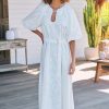 Jaase JAASE | Vida Midi Dress - White