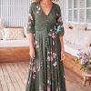 Jaase JAASE | Indiana - Birds Paradise Maxi Dress