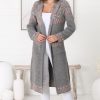 Jackets/Knitwear Salty Crush | Jumilah Cardigan - Grey