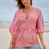 Jaase JAASE | Chloe - Rosewater Top