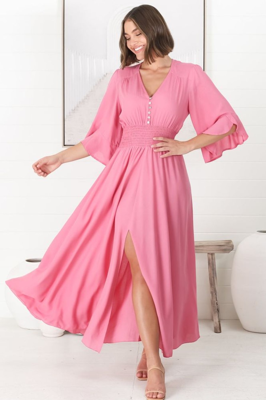 Dresses Salty Crush | Alba Maxi Dress - Pink