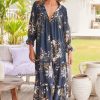 Jaase JAASE | Briana - Indigo Midi Dress