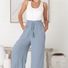 Bottoms Salty Crush | Levelle Pants - Cloudy Blue