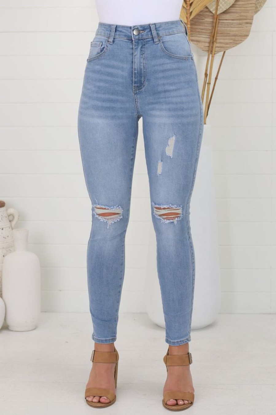 Bottoms Salty Crush | Joyce Jeans - Light Denim