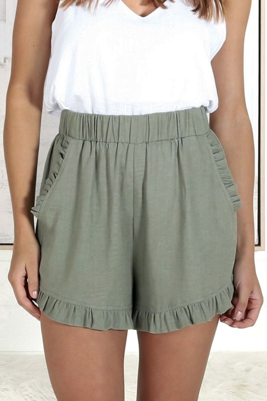 Bottoms Salty Crush | Nolan Shorts - Khaki