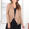 Jackets/Knitwear Salty Crush | Avo Jacket - Camel