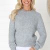 Jackets/Knitwear Salty Crush | Veronica Jumper - Grey Blue
