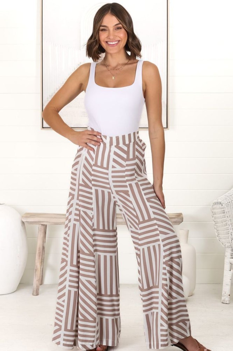 Bottoms Salty Crush | Bonn Pants - Fawn
