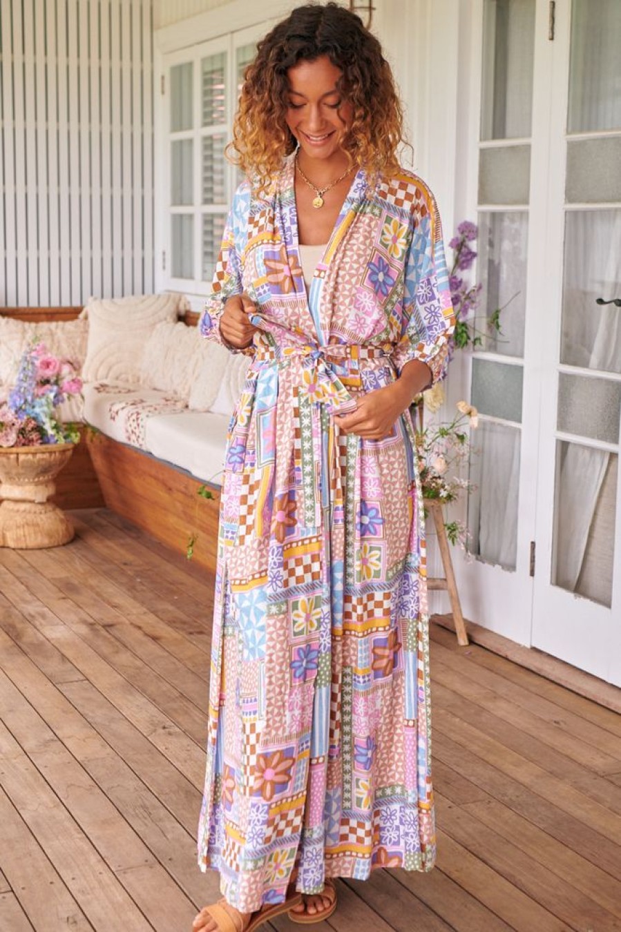 Jaase jaase | Emerson - Sweet Illusions Wrap Maxi Dress