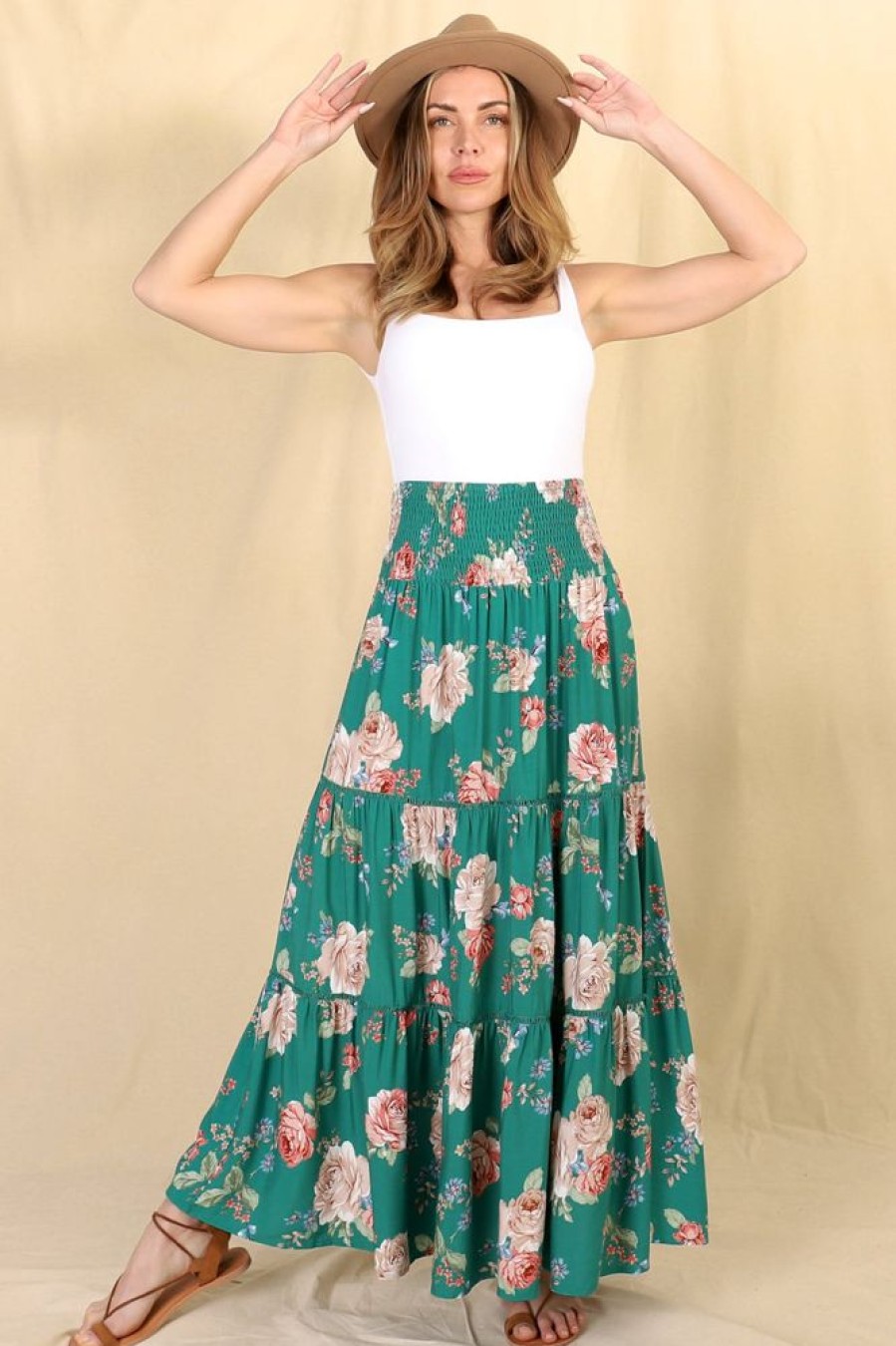 Bottoms Salty Crush | Louise Maxi Skirt / Midi Dress