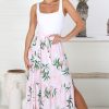 Bottoms Salty Crush | Olianna Maxi Skirt - Pink