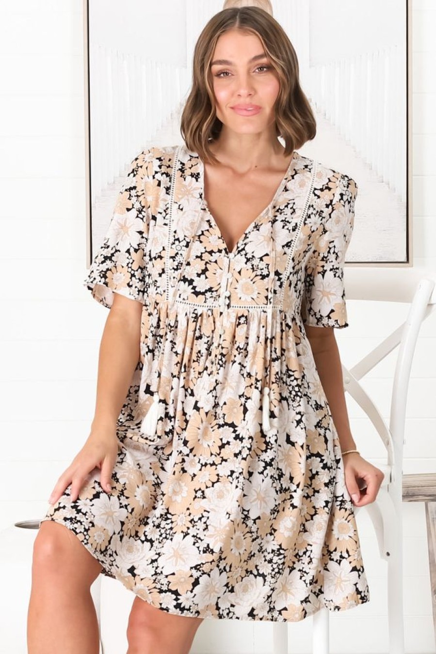 Dresses Salty Crush | Chia - Lyanna Mini Dress