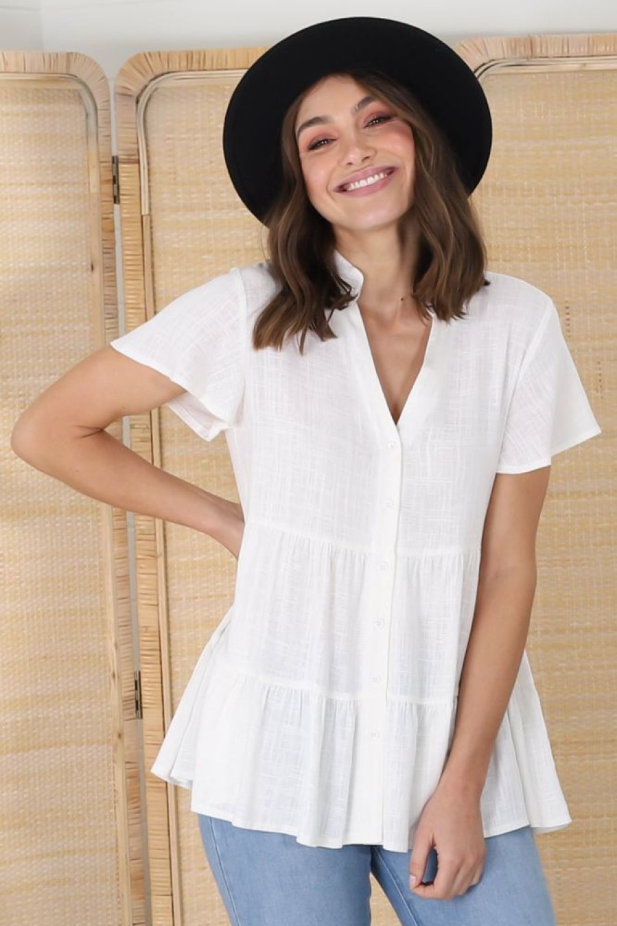 Tops Salty Crush | Barila Top - White