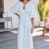 Dresses JAASE | Vida Midi Dress - White