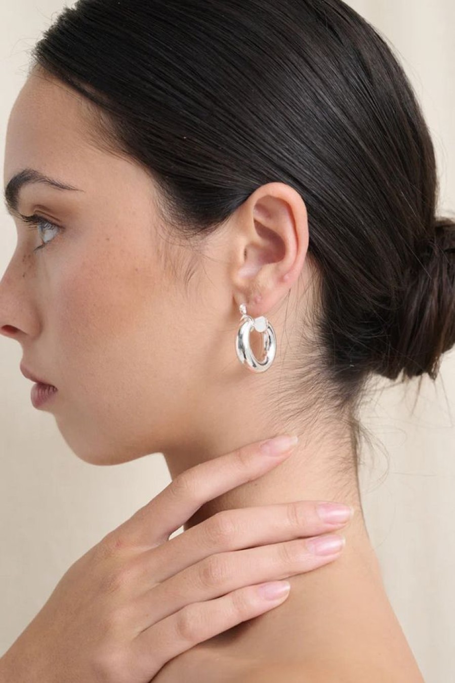Accessories ANGELS WHISPER | Vanya Hoops - Silver