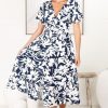 Dresses Salty Crush | Anais - Charis Midi Dress - Blue