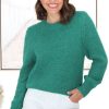 Jackets/Knitwear Salty Crush | Veronica Jumper - Green