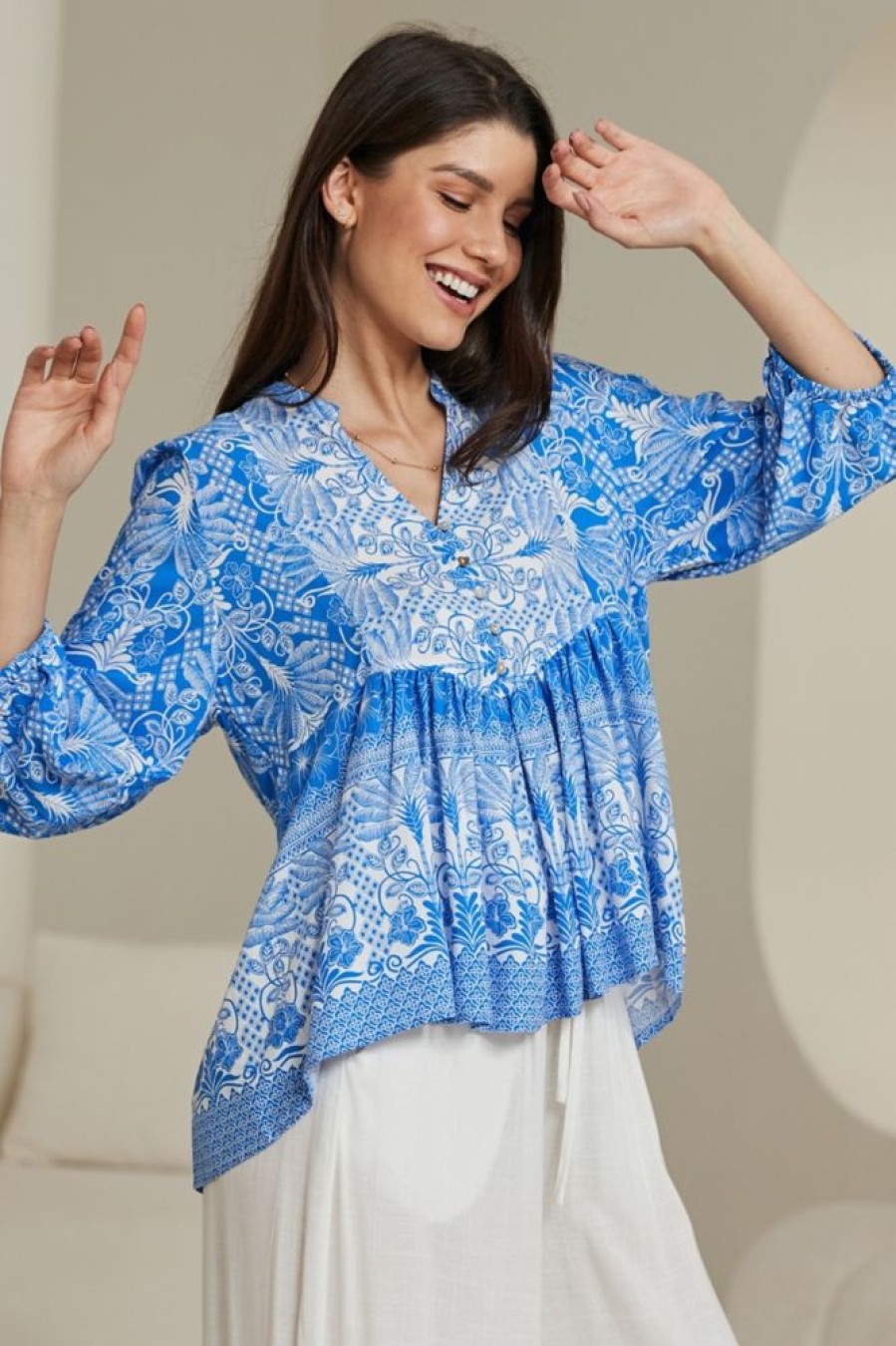 Tops Salty Crush | Harper Blouse