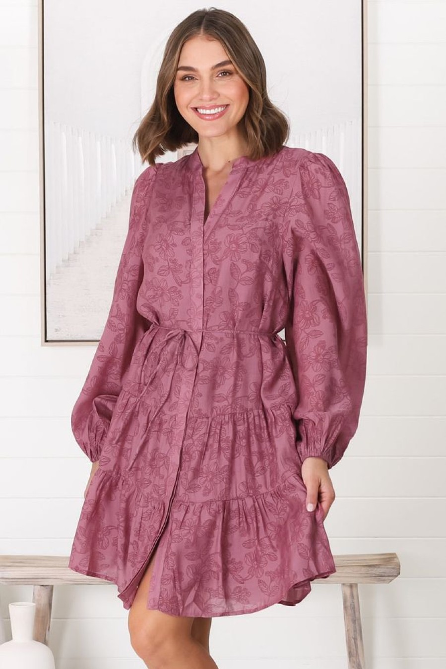Dresses Salty Crush | Danny Mini Dress - Carrol Pink