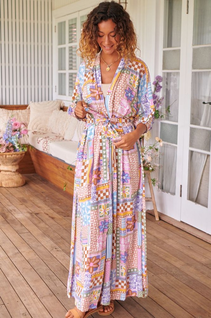 Dresses jaase | Emerson - Sweet Illusions Wrap Maxi Dress