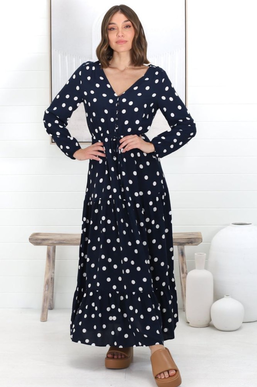 Dresses Salty Crush | Mahony Maxi Dress - Royal Blue