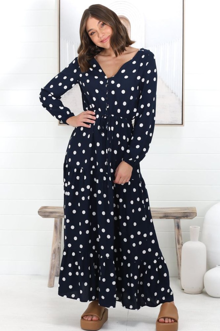 Dresses Salty Crush | Mahony Maxi Dress - Royal Blue