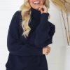 Jackets/Knitwear Salty Crush | Darcey Jumper - Navy
