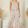 Playsuits/Jumpsuits Salty Crush | True Jumpsuit - Sqaure Neckline Overall Jumpsuit In Tuscan Sun