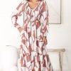 Dresses Salty Crush | Elias Midi Dress - Azira Fawn